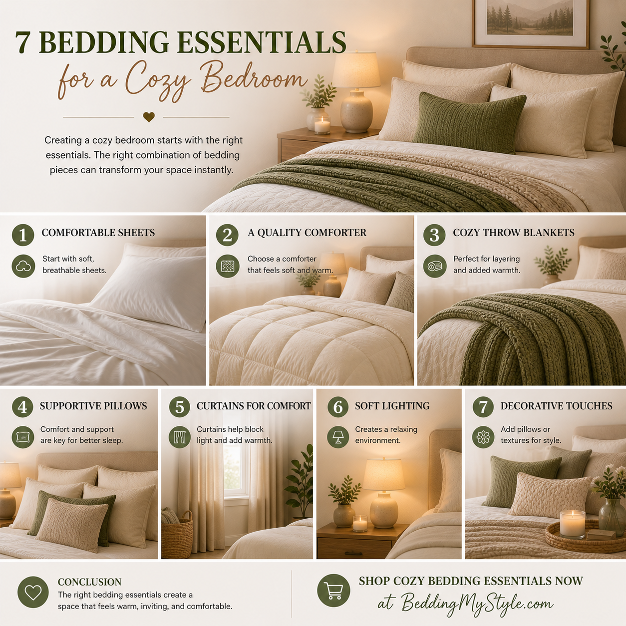 Top Bedding Essentials for a Cozy Bedroom Setup