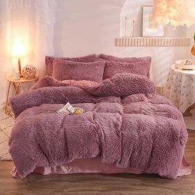 Mink Velvet Polyester Fiber Duvet Set.