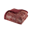 Madison Park Aubrey 12-Piece Comforter Set with Cotton Bed Sheets – Red Queen