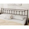 King Adjustable Metal Headboard