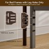 King Adjustable Metal Headboard