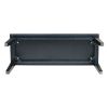 Black Shaker-Style Solid Wood Bench