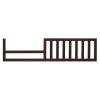 SF Home Espresso Solid Wood Toddler Bed Rail