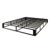 Full size 7.8-inch Metal Frame Box-Spring Foundation for Mattress with Cover