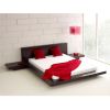 King Japanese-Style Platform Bed with 2 Nightstands