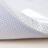 Twin size 3-inch Memory Foam Mattress Topper with Removable Baffle Box Cover