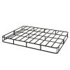 Queen size 8-inch Metal Frame Box-Spring Mattress Foundation with Cover