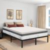 beddKing 2-inch Thick Plush High Density Foam Mattress Topper Pad - Medium Firm