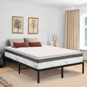 beddKing 2-inch Thick Plush High Density Foam Mattress Topper Pad - Medium Firm