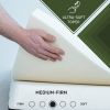 beddKing 2-inch Thick Plush High Density Foam Mattress Topper Pad - Medium Firm