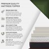 beddKing 2-inch Thick Plush High Density Foam Mattress Topper Pad - Medium Firm