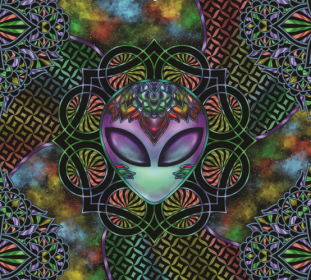 Tapestries - Alien Abstract