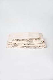 Omne Sleep 4-Piece Cream Brushed Microfiber California King Hypoallergenic Sheet Set