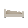 Twin Size Twin Size Bed frames With An Another Bed Frame, Velvet Upholstered Daybed, Modern Sofa Bed Daybed Frame for Bedroom Living Room