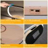 Bedside Table Lamp Touch Control Lamp with Dock Wireless Charging LED Desk Lamp Dimmable Nightstand Reading Lamp