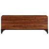 Storage Trunk 43.3"x13.8"x16.1" Solid Acacia Wood