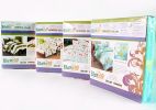 Blancho Bedding - [Pink Brown Flowers] 100% Cotton 5PC Comforter Set (Queen Size)