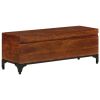 Storage Trunk 43.3"x13.8"x16.1" Solid Acacia Wood