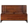 Storage Trunk 43.3"x13.8"x16.1" Solid Acacia Wood
