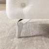 Button-Tufted Ottoman Bench, Upholstered Velvet Footrest Stool Accent Bench for Entryway Living Room Bedroom.