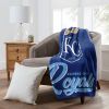 Royals Licensed Officially MLB "Signature" Raschel Throw Blanket; 50" x 60"