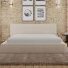 Snow Soft Circular Poly Knit with HEIQ Cooling Water Resistant Mattress Protector Queen