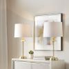 Clarity Glass Cylinder Table Lamp (Pair)