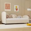 Twin Size Twin Size Bed frames With An Another Bed Frame, Velvet Upholstered Daybed, Modern Sofa Bed Daybed Frame for Bedroom Living Room
