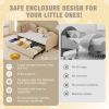 Twin Size Twin Size Bed frames With An Another Bed Frame, Velvet Upholstered Daybed, Modern Sofa Bed Daybed Frame for Bedroom Living Room
