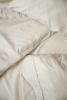 Omne Sleep 4-Piece Cream Microplush and Bamboo Flex Head Queen Hypoallergenic Sheet Set