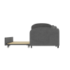 Twin Size Upholstered Daybed with Storage Drawers, Velvet Upholstered Daybed, Modern Sofa Bed Daybed Frame for Bedroom Living Room