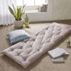 Poly Chenille Lounge Floor Pillow Cushion Blush 27" x 74"