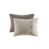 3 Piece Corduroy Duvet Cover Set (No Comforter Included)