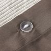 3 Piece Corduroy Duvet Cover Set (No Comforter Included)
