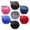 Minky Velvet Bean Bag Chair, Blue-4ft Plush Floor Chair for Kids and Adults w/ Washable Cover, Lounge Chair with Stretchable Fabric