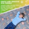 Glow in the Dark Blankets for Boys. 50 x 60 Inch Blue Football Kids Glow in the Dark Blanket 6 Hours Bright Glow. 240 GSM Two-Sided Warm Flannel Fleec