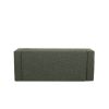 50" Ottoman Bench in Textured Fabric, Rectangular Design with Hinged Lid for Seating, Footrest, and Hidden Storage, Perfect for Living Room, Bedroom