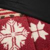 Print Sherpa Comforter Set