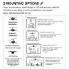 18.1" Caged Ceiling Fan with Remote Control,Timer, 3 Speeds Indoor Ceiling Fan for Farmhouse, Bedroom Living Room(No include Bulbs)
