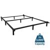 Metal Bed Frame with 9-Leg and Headboard Brackets 3,000 lbs. Max Weight Limit