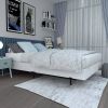 Metal Bed Frame with 9-Leg and Headboard Brackets 3,000 lbs. Max Weight Limit