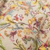 Full/Queen Size 3 PCS Lightweight Peacocks Cotton Quilt Set Tan