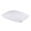 Jumbo Standard Cotton Bed Pillow with Down Alternative Polyester Fiber Fill (one pillow)