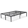 Heavy Duty 18-inch High Rise Metal Platform Bed Frame