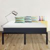 Heavy Duty 18-inch High Rise Metal Platform Bed Frame