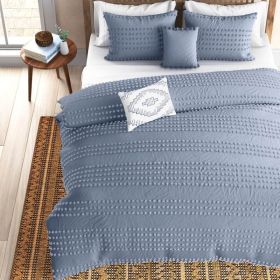 100-Percent Cotton Clip Dot Boho Comforter Set
