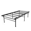 18-inch High Rise Folding Metal Platform Bed Frame