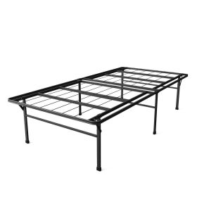 18-inch High Rise Folding Metal Platform Bed Frame