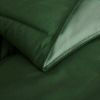 Green Traditional Microfiber Reversible 3 Piece Comforter Set