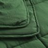 Green 3 Piece Microfiber Reversible Comforter Set